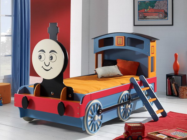 Other fun designs are also available such as the Thomas bed