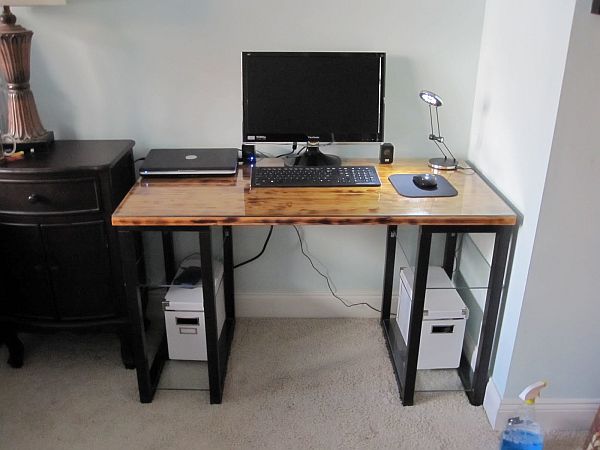 Eclectic DIY desk