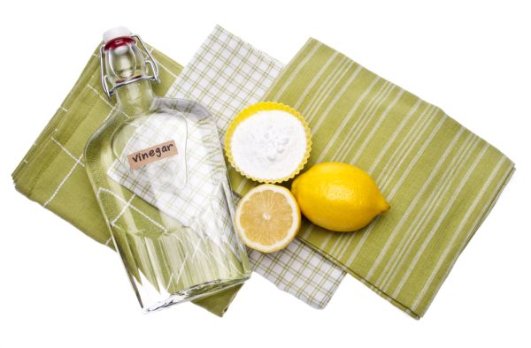 Vinegar backing soda lemon best cleaners