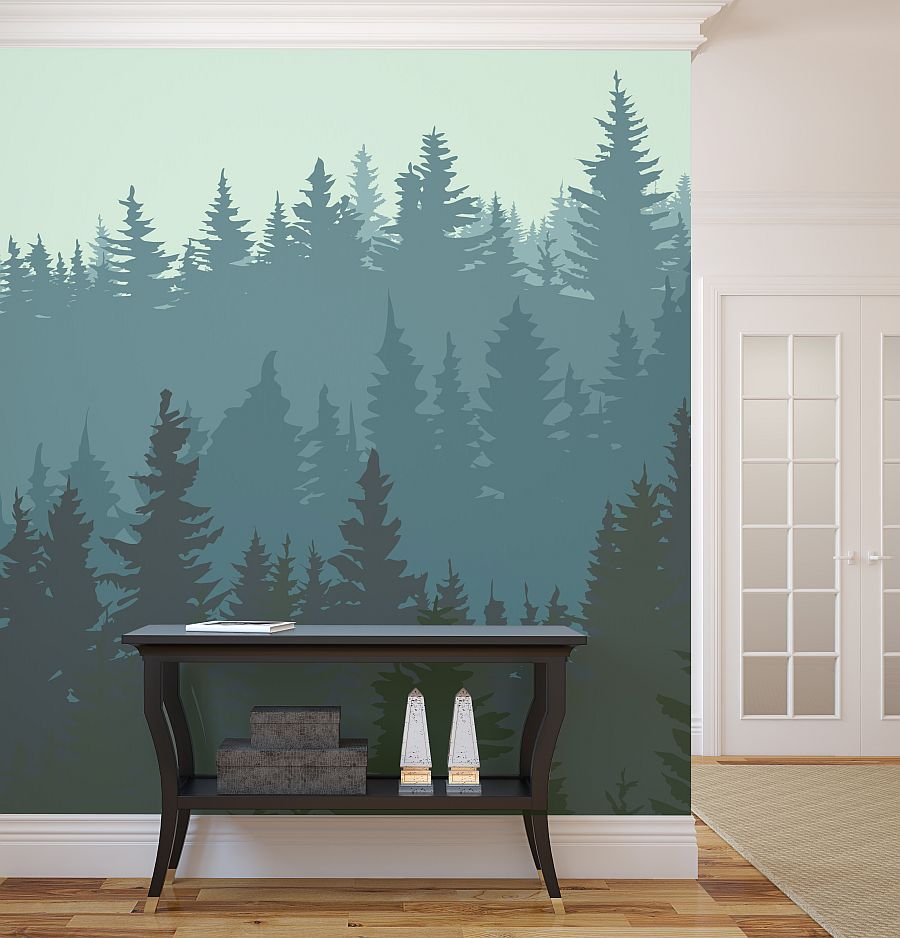 Wall Mural Accent Wall.