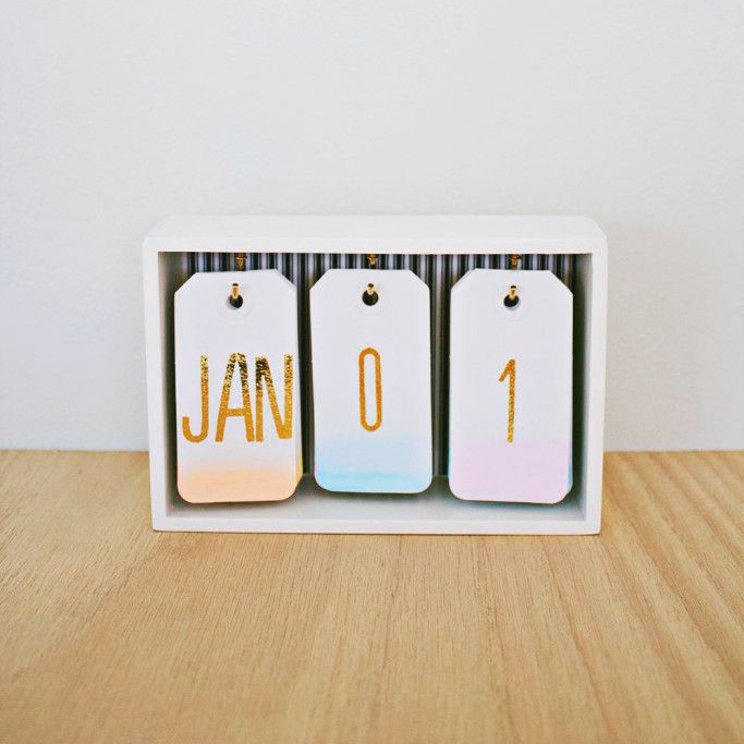 watercolor calendar