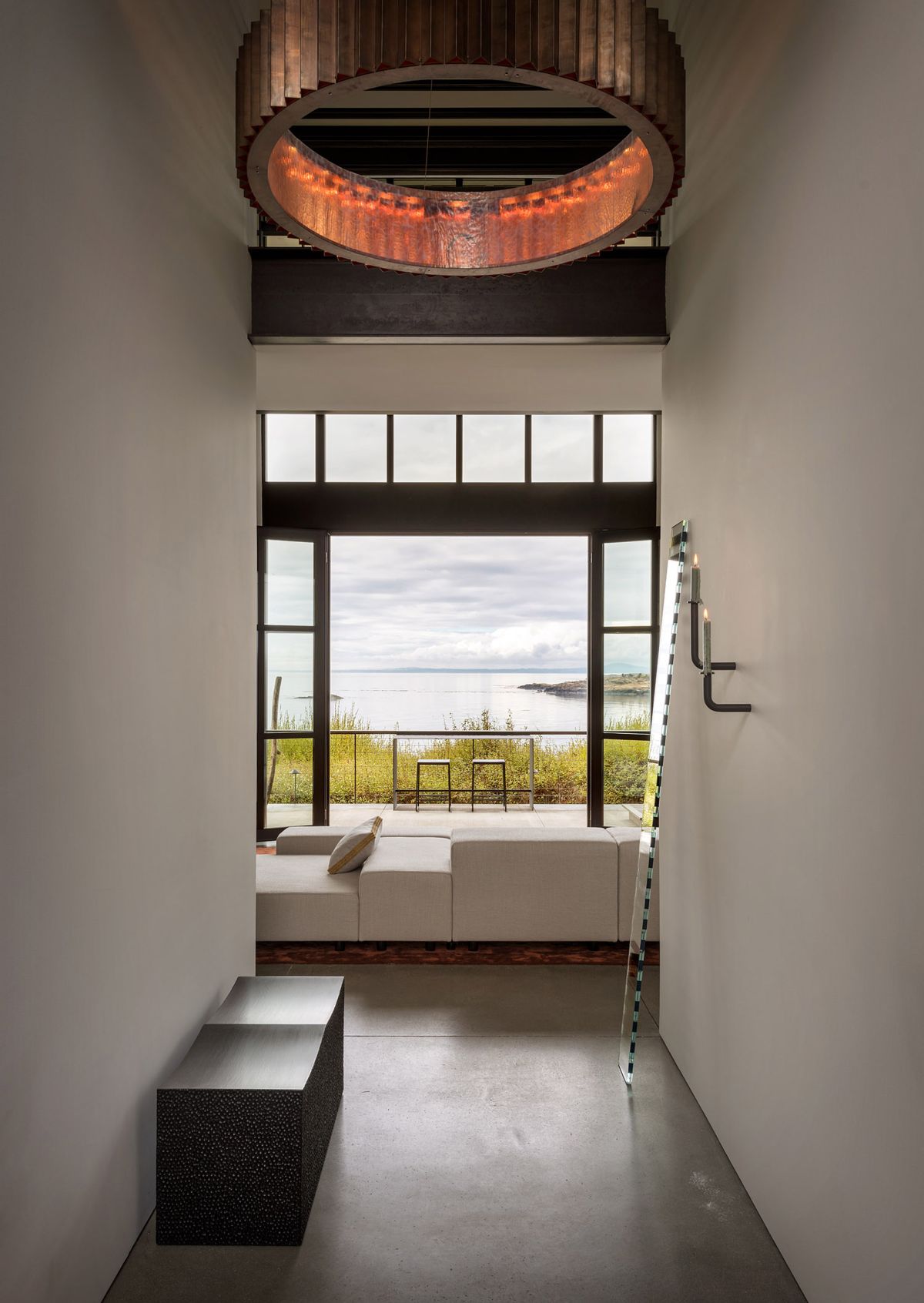 Waterfront home in the Pacific Northwest by Olson Kundig indoor decor