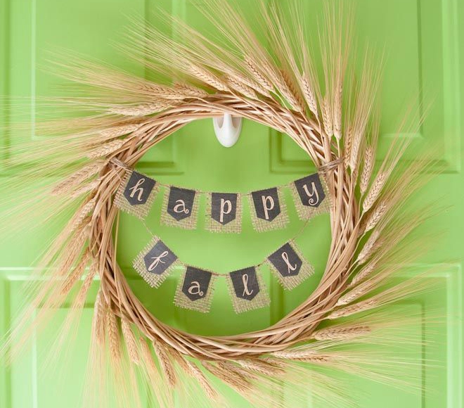 wheat wreath
