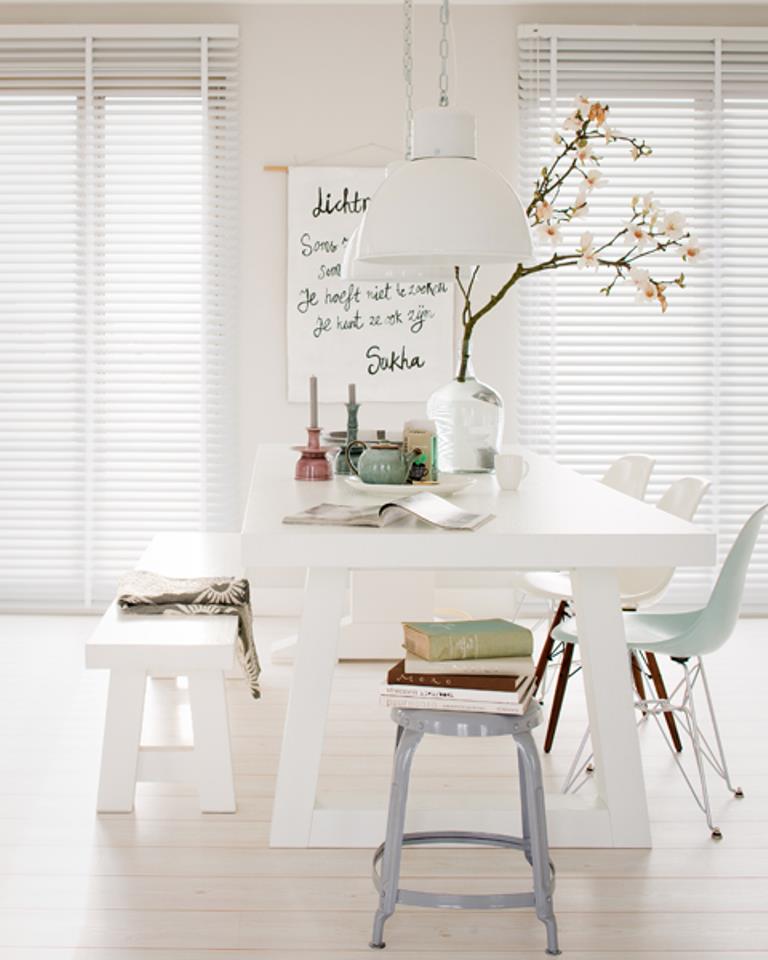 White dining room2