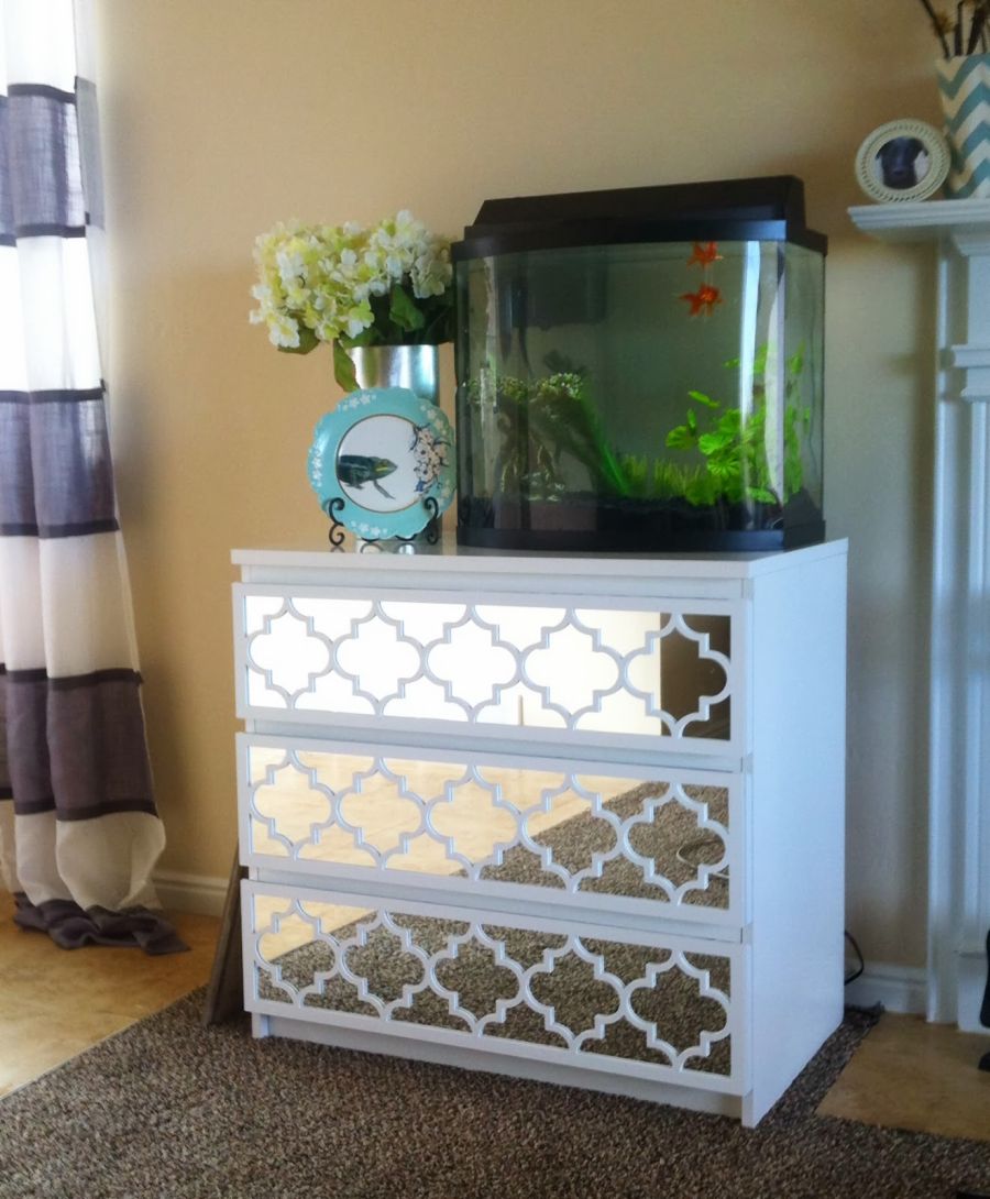 white-mirrored-ikea-dresser
