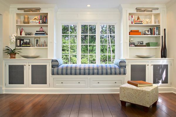 40 Window seats – cozy, space-saving and great for admiring the outdoors