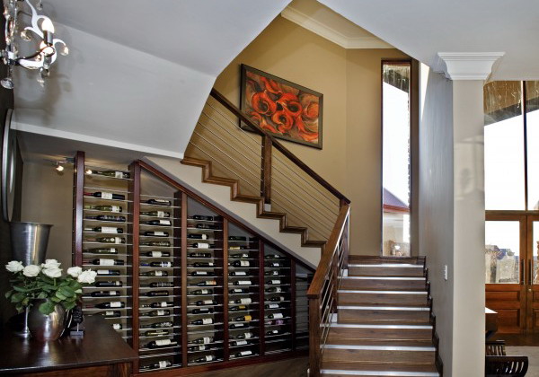 Wine storage under stairs4