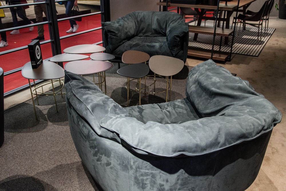 Winnie Lounge armchair in Leather from Frag