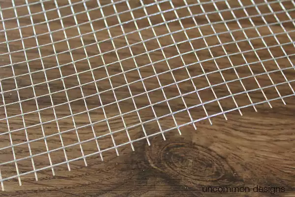 Wire Mesh Holder for Wheat Centerpiece by Uncommon Designs