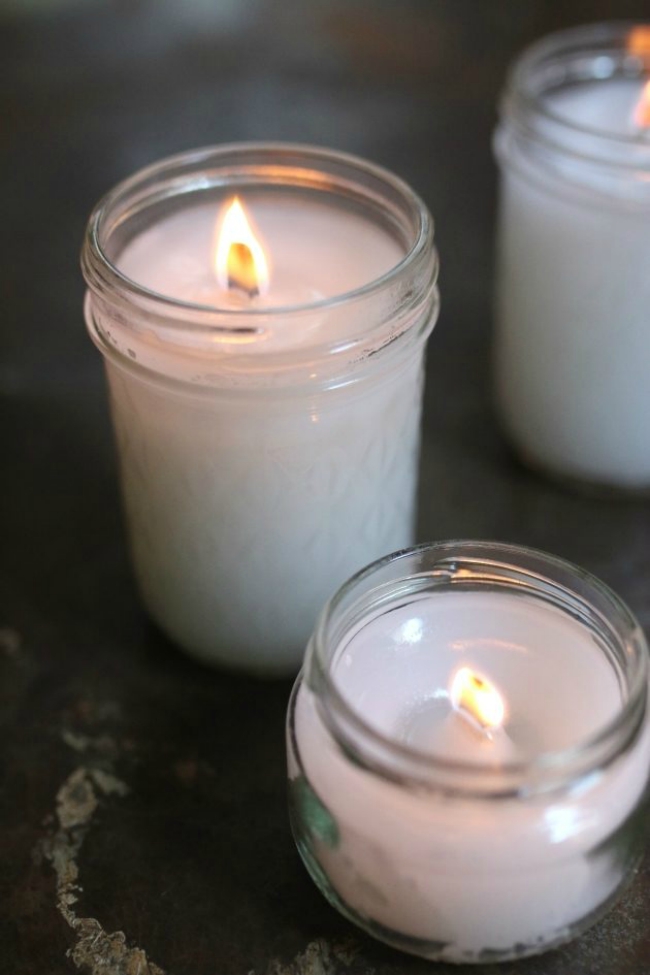 wood wick candles