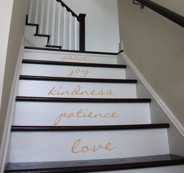 Words that inspire stairs