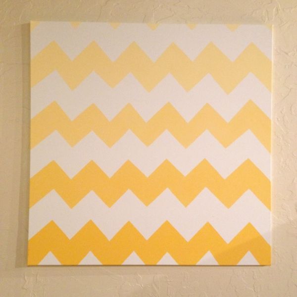 Yellow ombre art