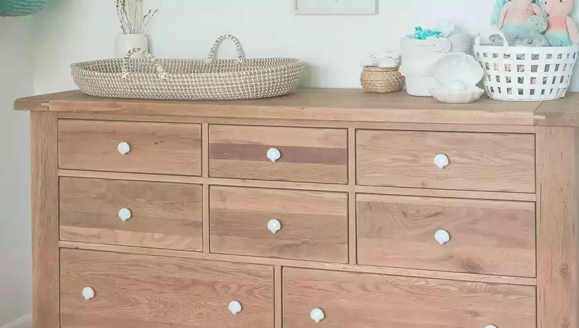 A toned down finish for a timeless look