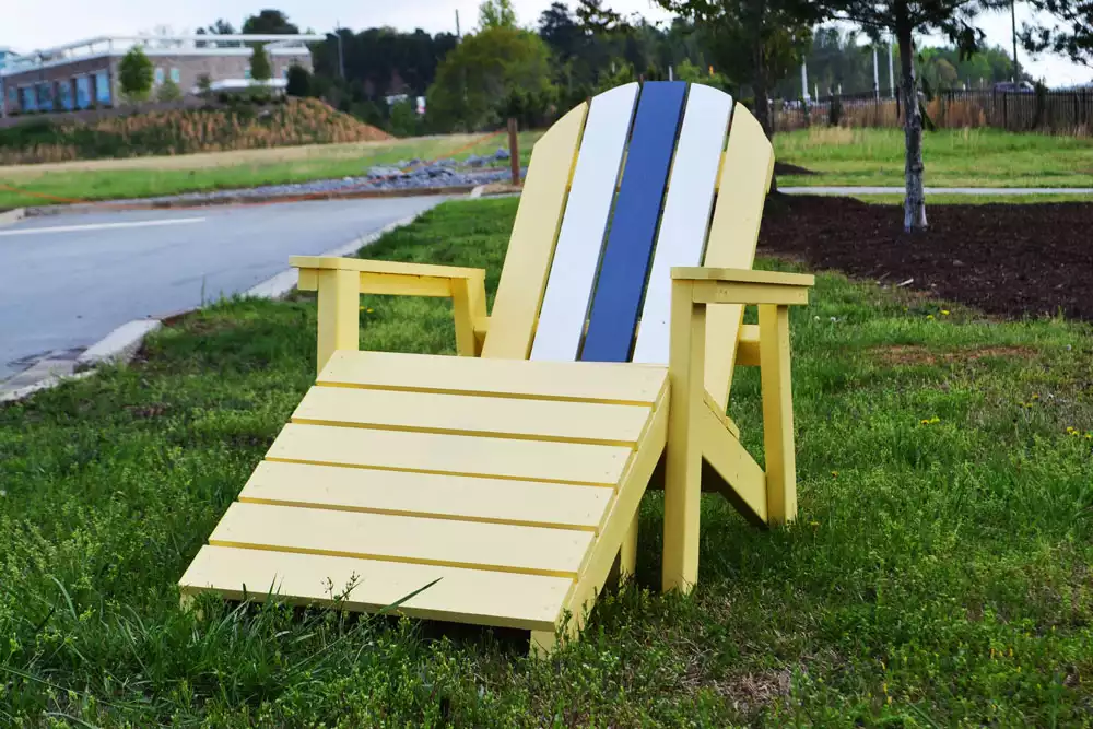 Adirondack Chair with Footrest Free Plans