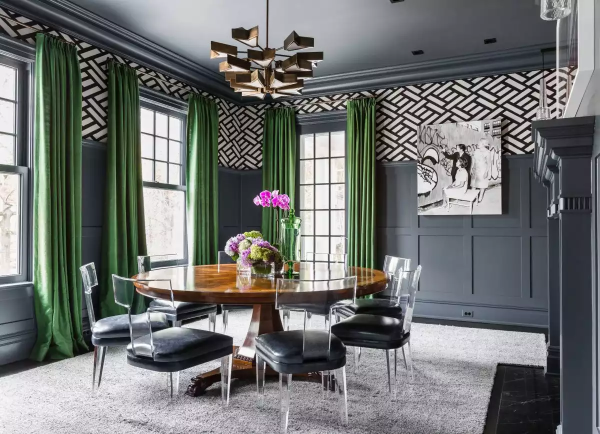 Anthracite and Green