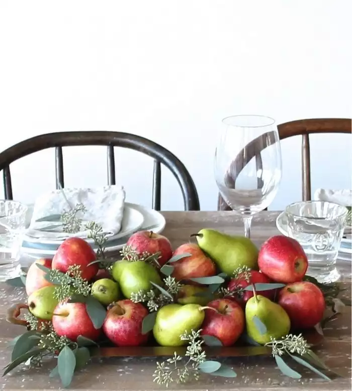 Apple and Pear Fall Centerpiece