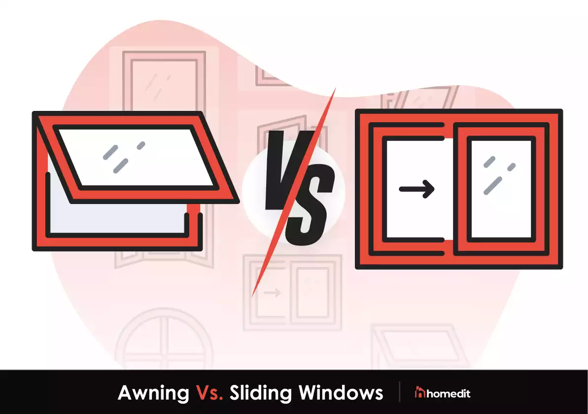 Awning vs. Sliding Windows