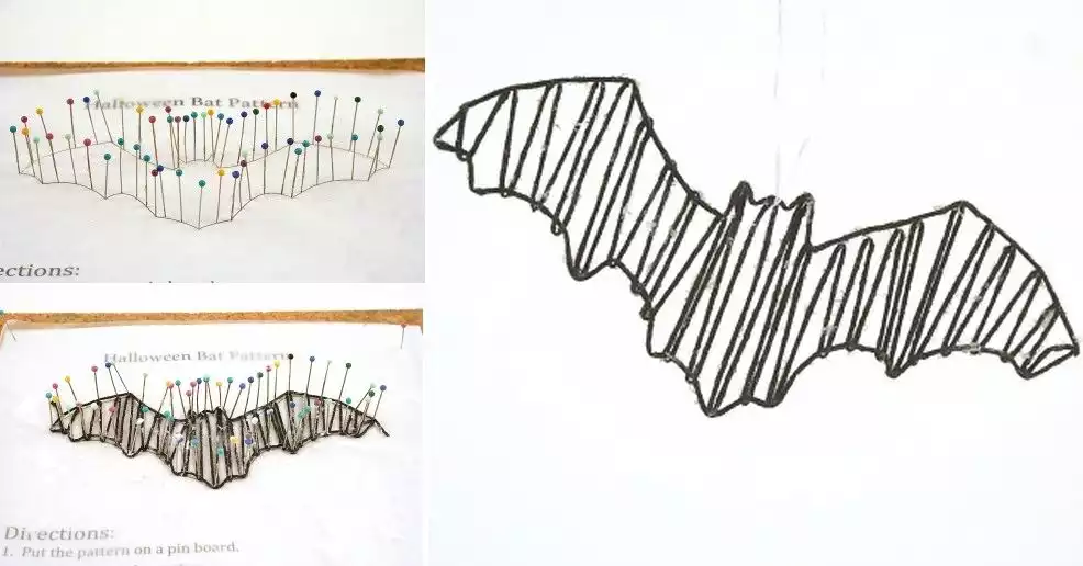 Bat pattern for halloween