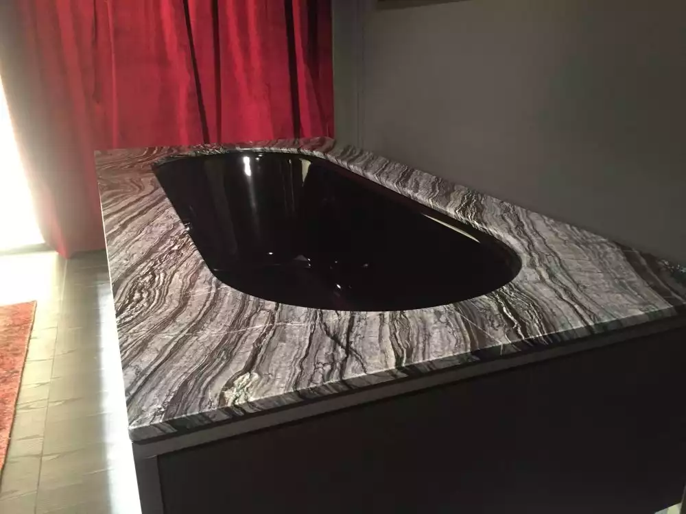 Bathtub marble top