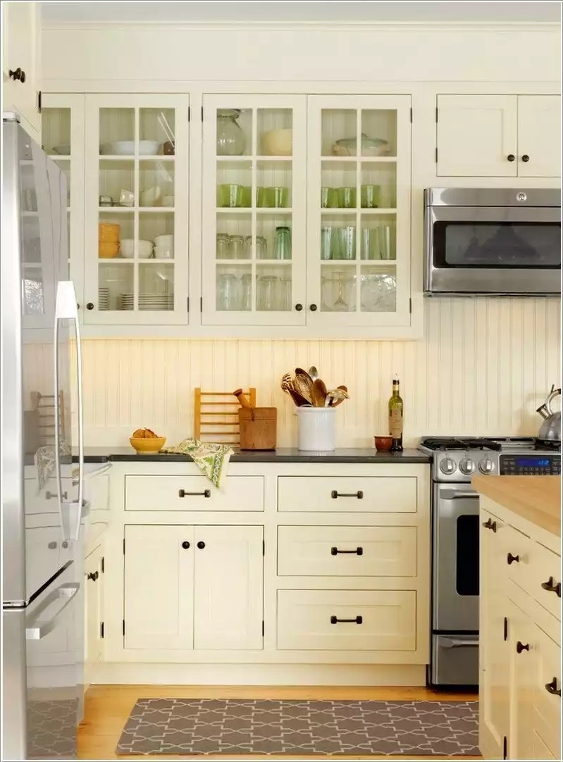 Beadboard in kitchen