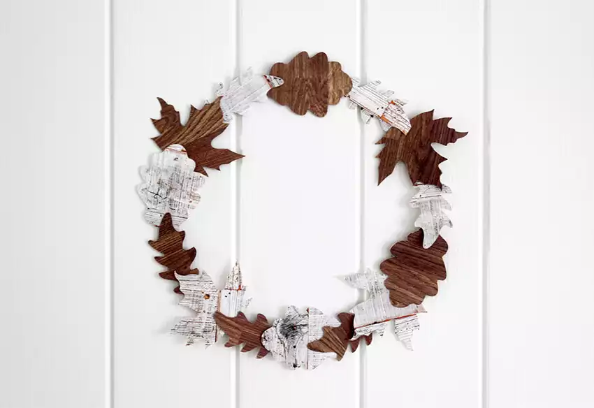 Leaf Wreath