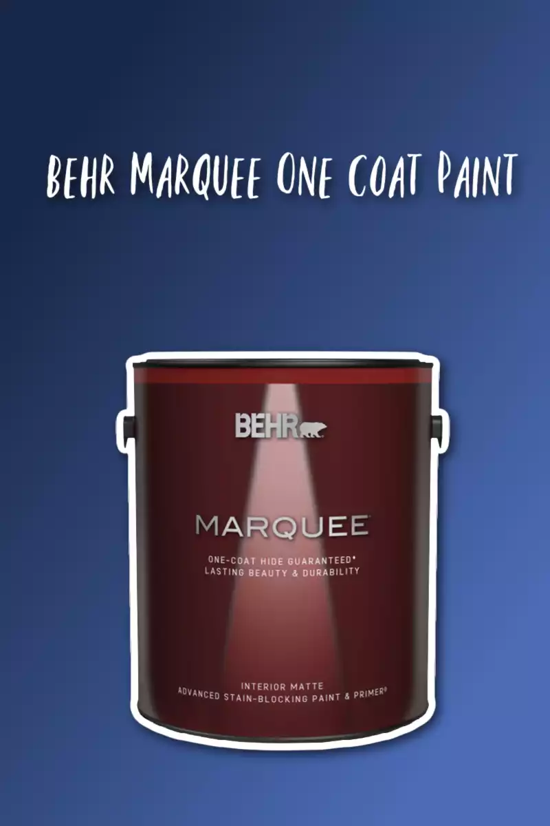 Behr Marquee One Coat Paint