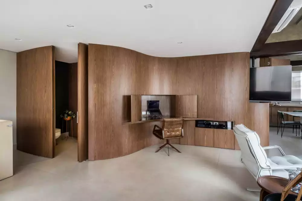Bending The Rules And Lines Mandarina Arquitetura smart space organizer