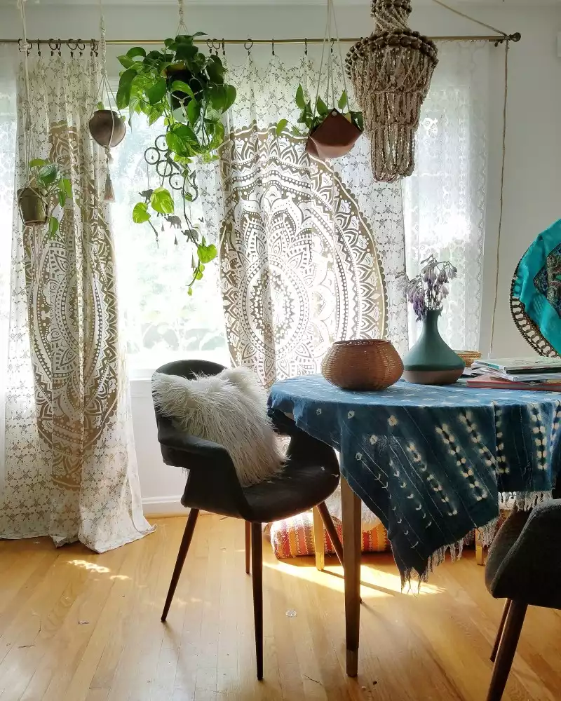 Boho Curtains and Style