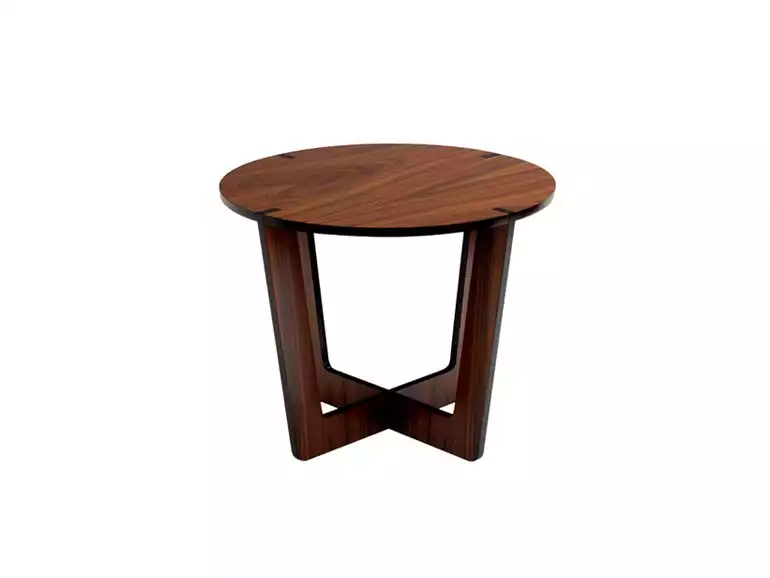 Brazil round side table