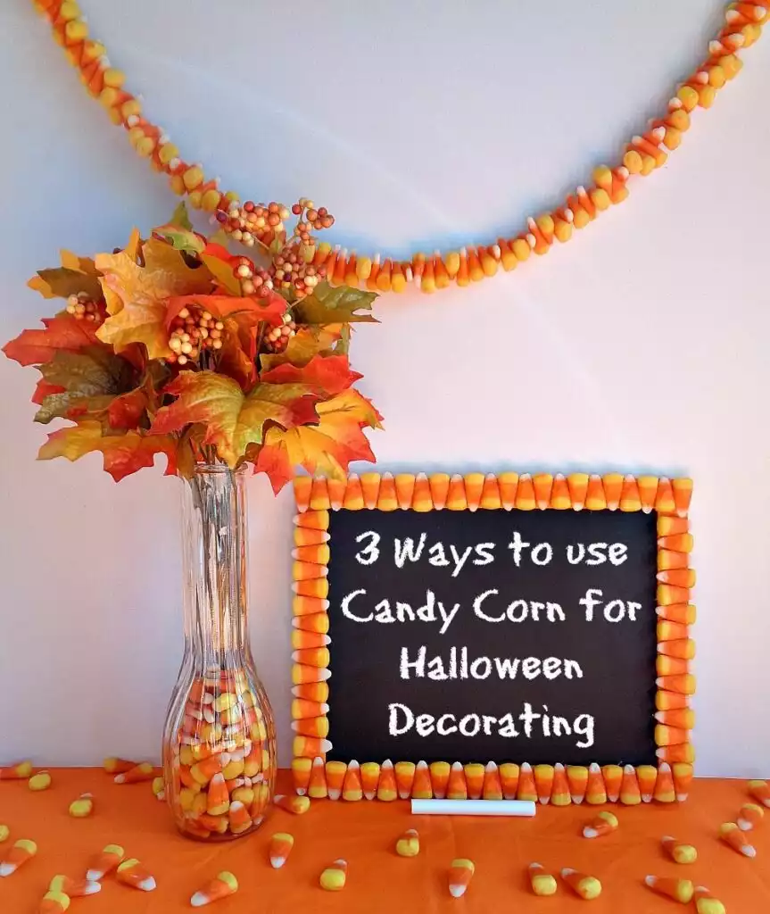 Candy corn decorations 863x1024