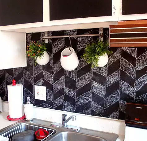 Chalkboard backsplash 3 rect540