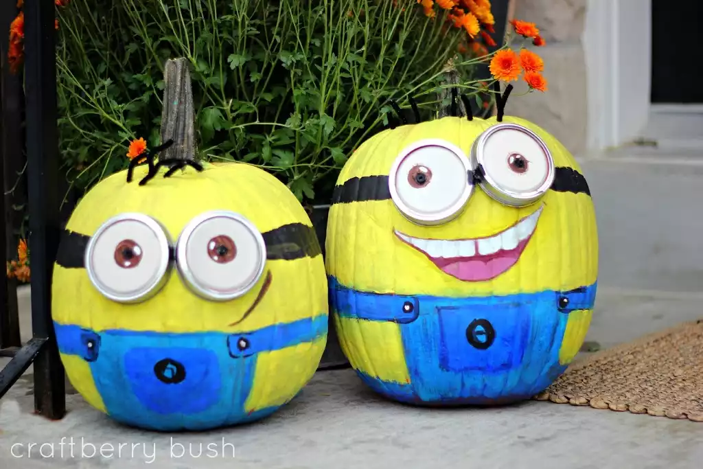 Character Painted Pumpkins