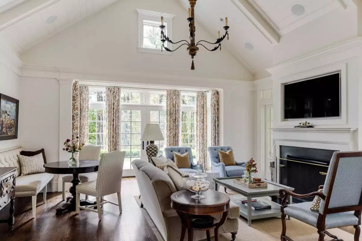Choosing the look for french door curtains