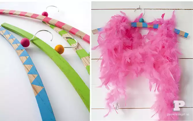 7 Fun And Creative Ways To Decorate Clothes Hangers