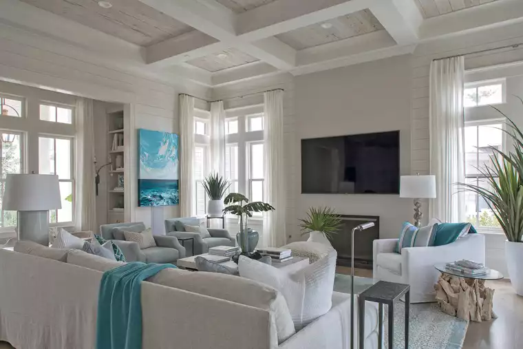 How To Successfully Integrate A Coffered Ceiling Into A Room’s Interior Design