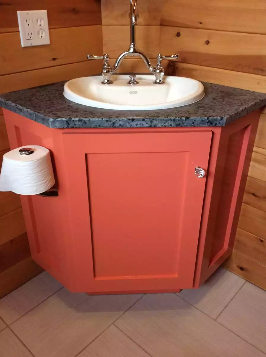 Colorful Bathroom Vanity