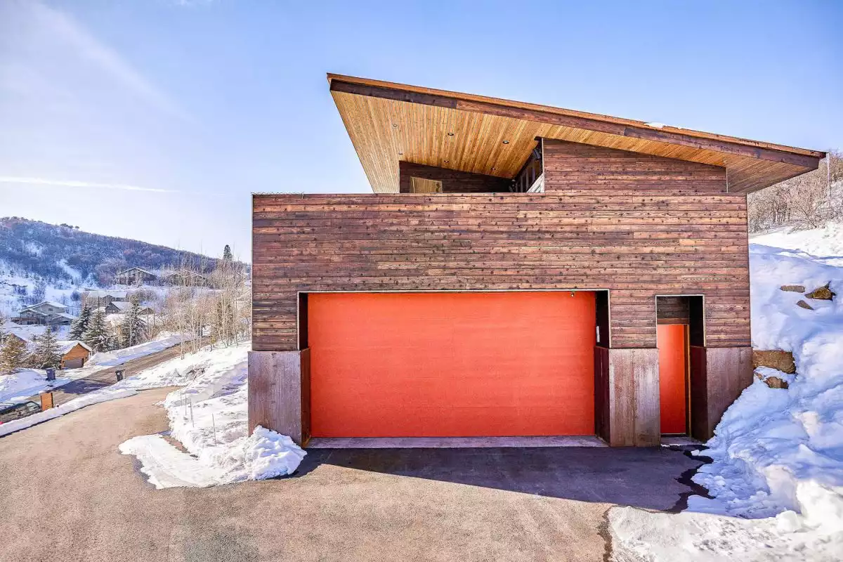 Colorful Roll Up Garage Door