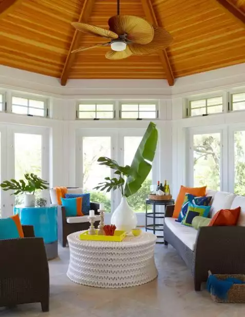 Fresh Sun Room Design Ideas Infused With Color And Style