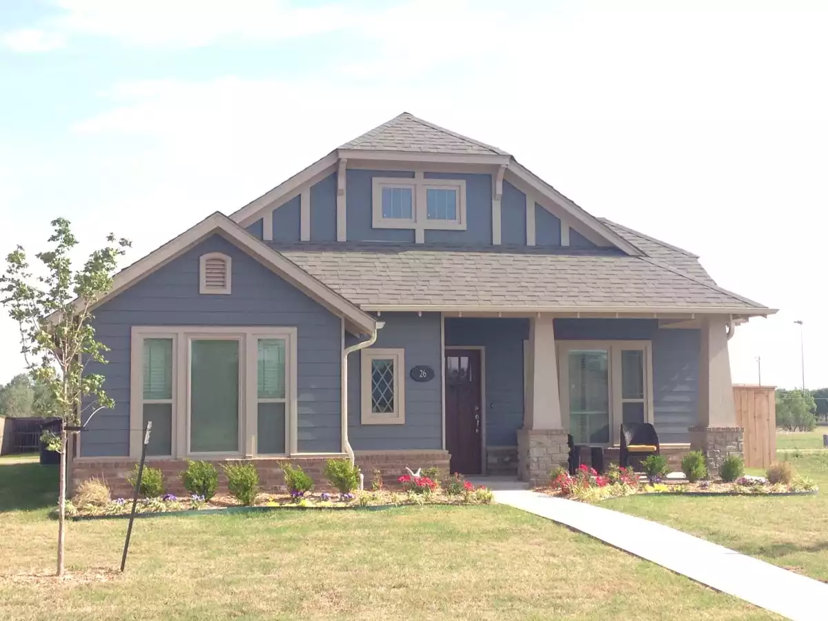 Craftsman Bungalow with Jerkinhead Roof