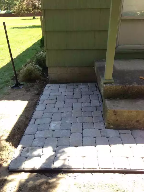 Step 9: Cut Pavers