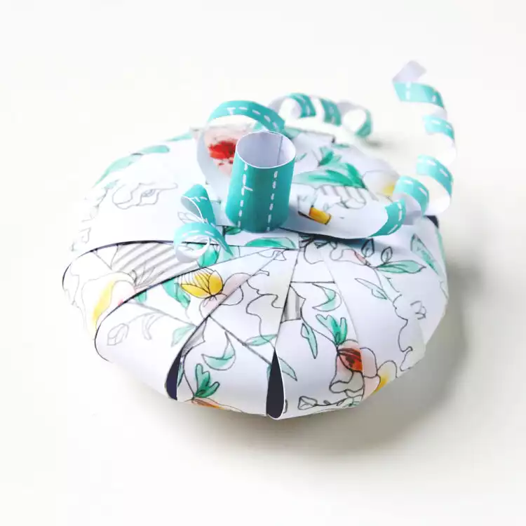 DIY 3D Paper Pumpkins