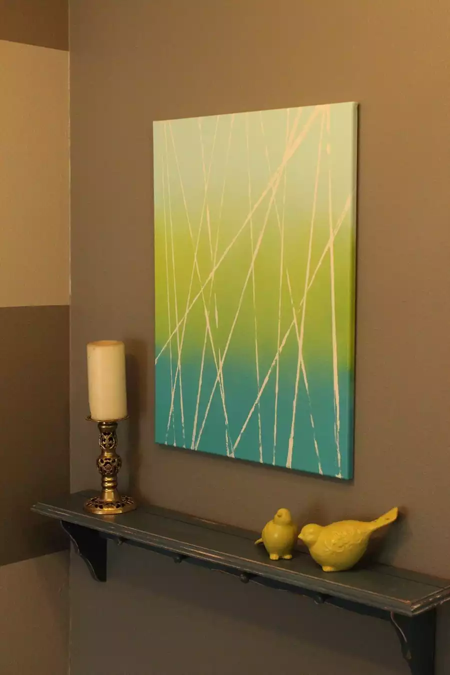 DIY Abstract contemporary