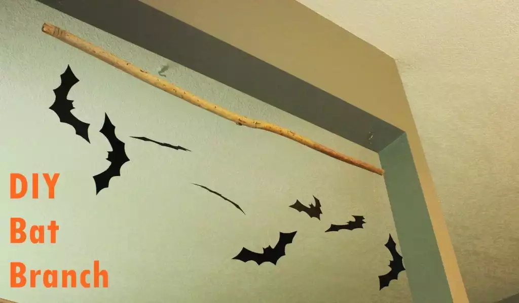 DIY Bat Hanging Branch