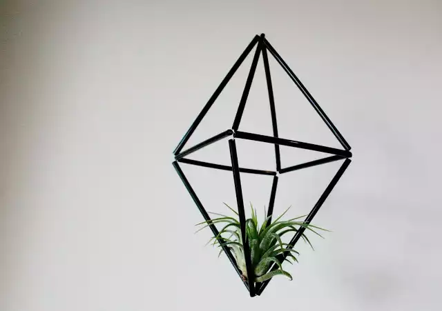 DIY geometric mobiles