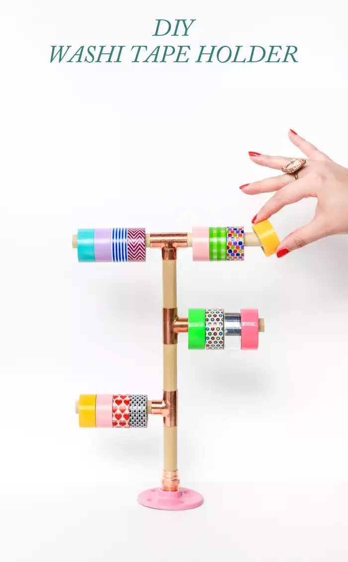 DIY washi tape holder
