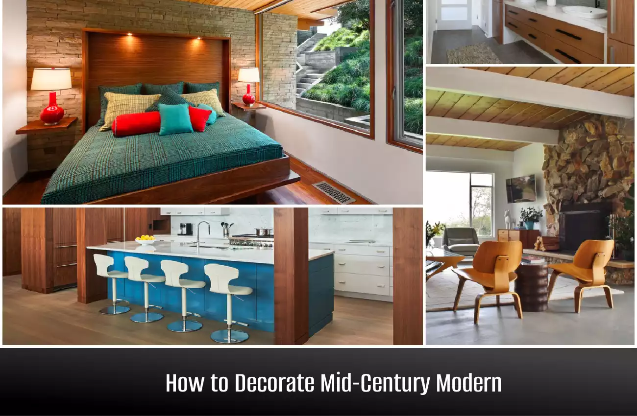 Mid-Century Modern Interior Design Characteristics and Ideas