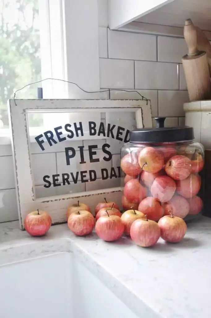 Decorative Apple Snacks