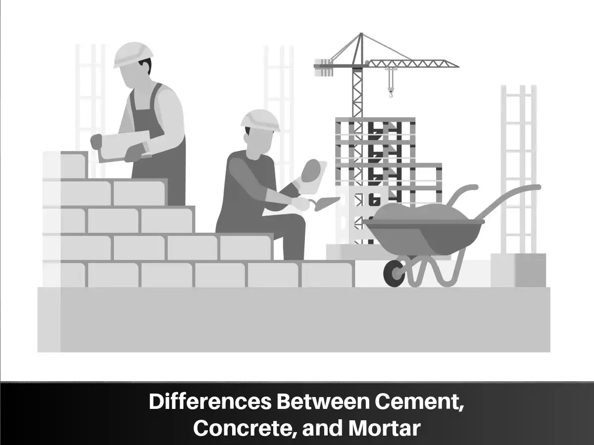 Differences Between Cement, Concrete, and Mortar