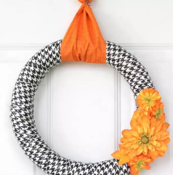 Duct Tape Wreath