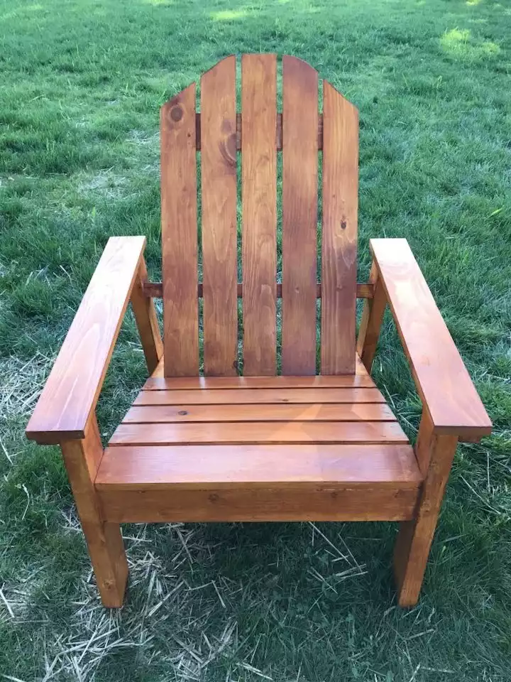 Easy to Build Adirondack Chairs
